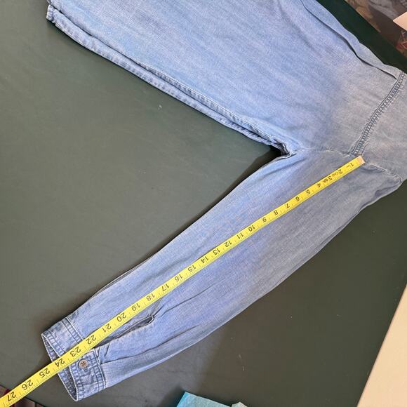 Cloth & Stone Blue Denim Blouse - Picture 7 of 10